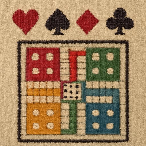 kk99 ludo board view with dice roll